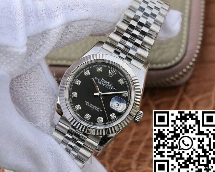 GM Diamond-se Datejust M126234-0027 Factory Rolex Dial Black 0202